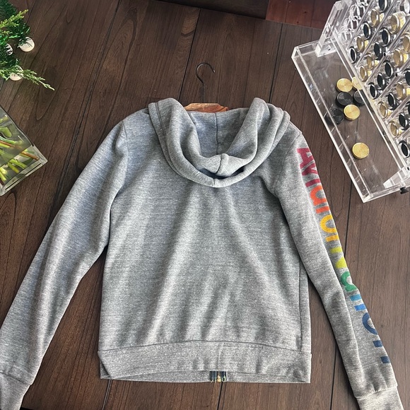 Aviator Nation Laguna Beach gray zip up hoodie - Picture 5 of 5